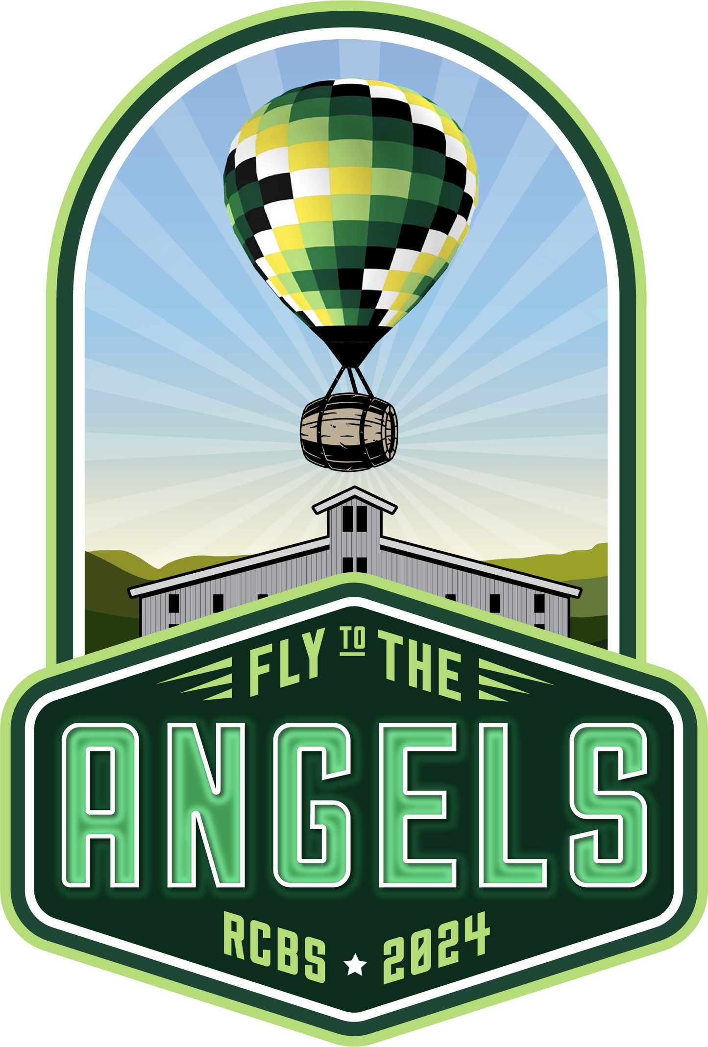 ECBP “Fly To The Angels” Sticker